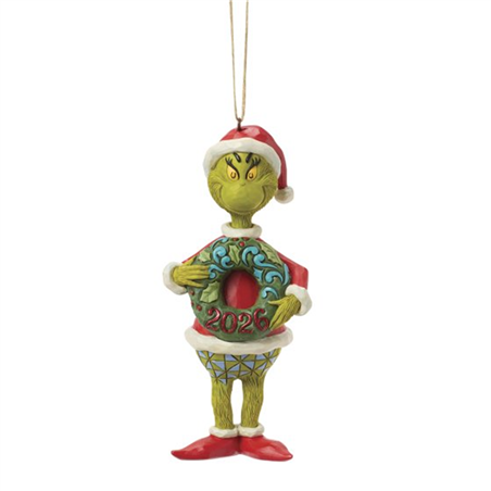 Ornamento Grinch Jimshore Grinch 2026 H/o