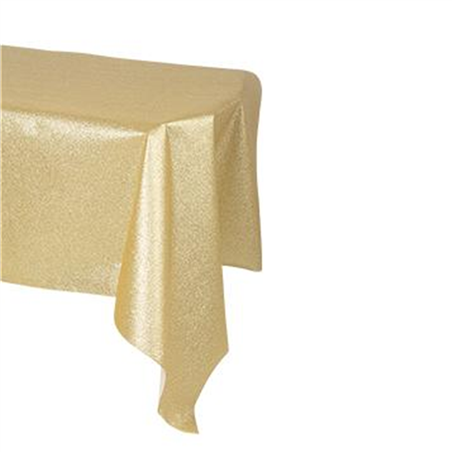 Tovaglia Impermeabile 120x300cm Glitter Gold