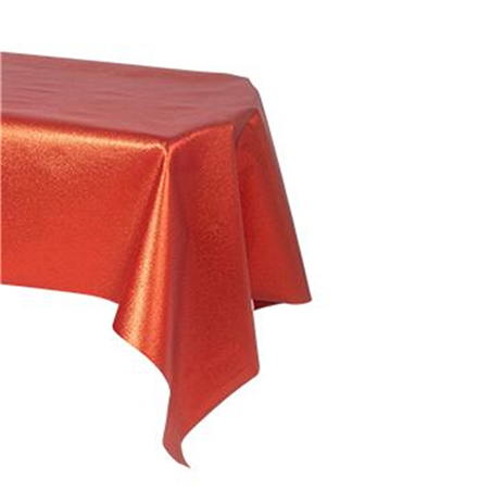 Tovaglia Impermeabile 120x300cm Glitter Red