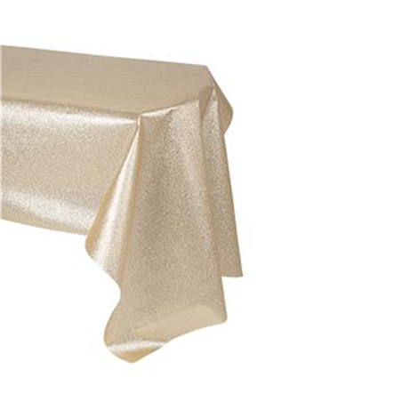 Tovaglia Impermeabile 120x300cm Glitter Champagne