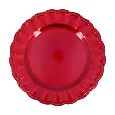 Sottopiatto Riutilizzabile Prestige D33cm Red