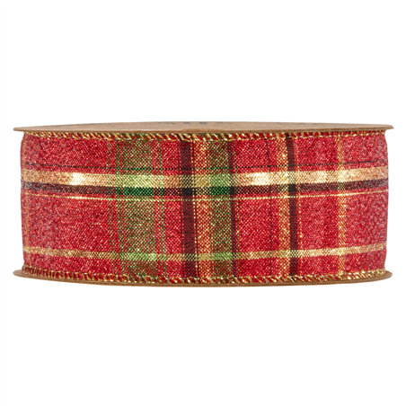Nastro Bright Scotland Mm40x10mt Red