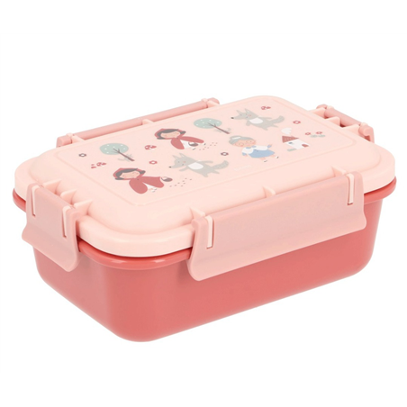 Bento Box 18x12x7cm 900ml 100%bpa Free Cappuccetto Rosso
