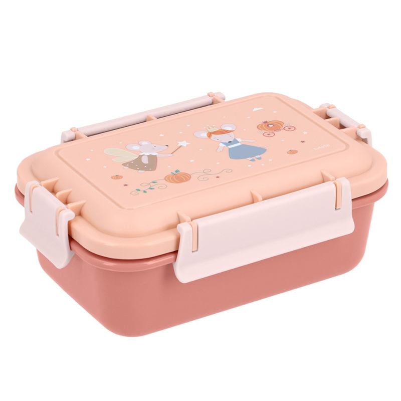 Bento Box 18x12x7cm 900ml 100%bpa Free Mouse Faires