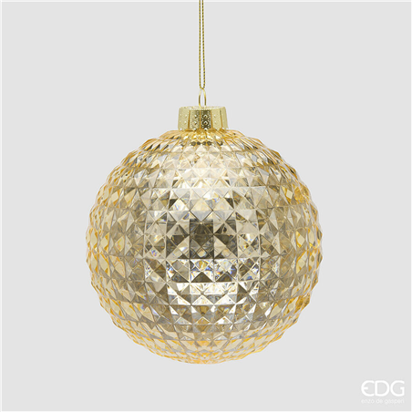 Sfera Pvc D12cm Diamante Champagne