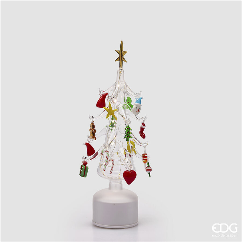 Pino Twist Decori Led E Movimento H36cm D9cm Multicolor — immagine 2