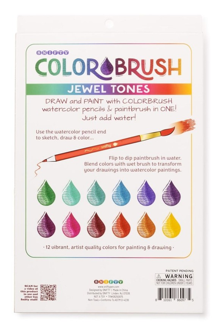 Colorbrush Jewel Tones Snifty 12pz Multicolr — immagine 2