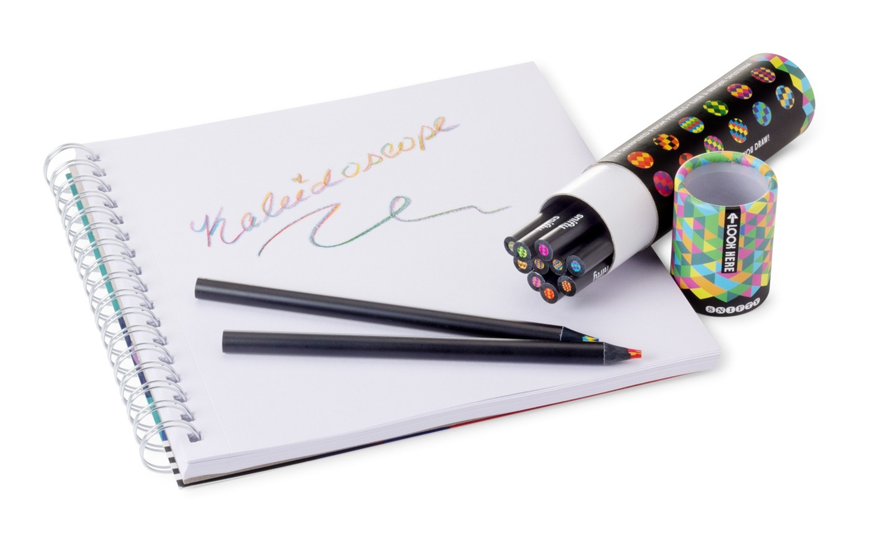 Tubo Di Matite Colorate Kaleidoscope12pz — immagine 4