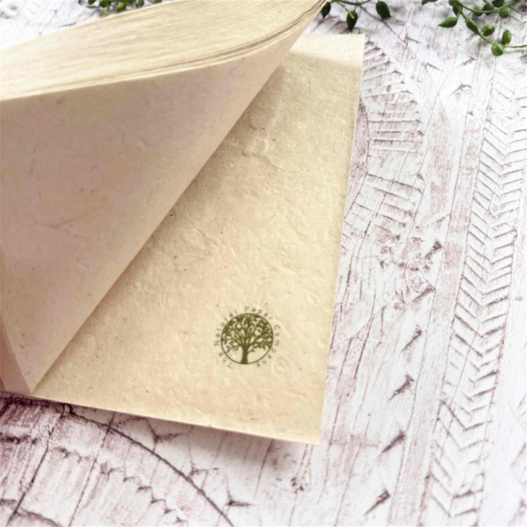 Quaderno Fatto A Mano A6 Carta Lokta Eco Marigold — immagine 2