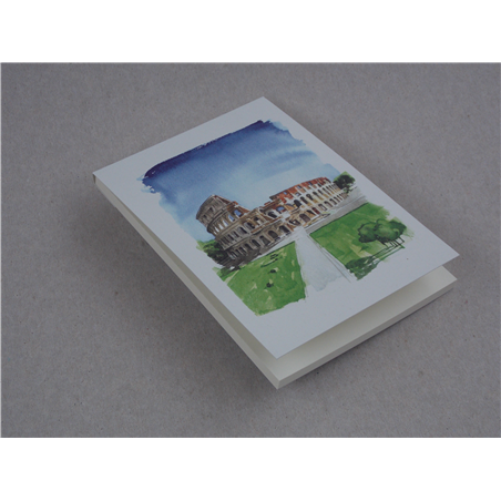 Blocco A6 10,5x15cm 50 Fogli Roma Colosseo