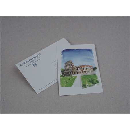 Cartolina 10x15cm Roma Colosseo