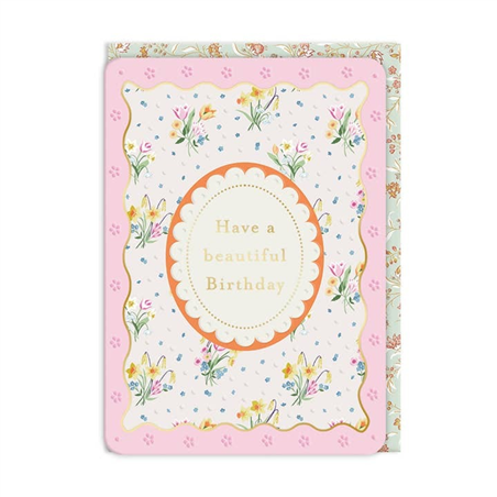 Biglietto Auguri Cath Kidston Spring Posies