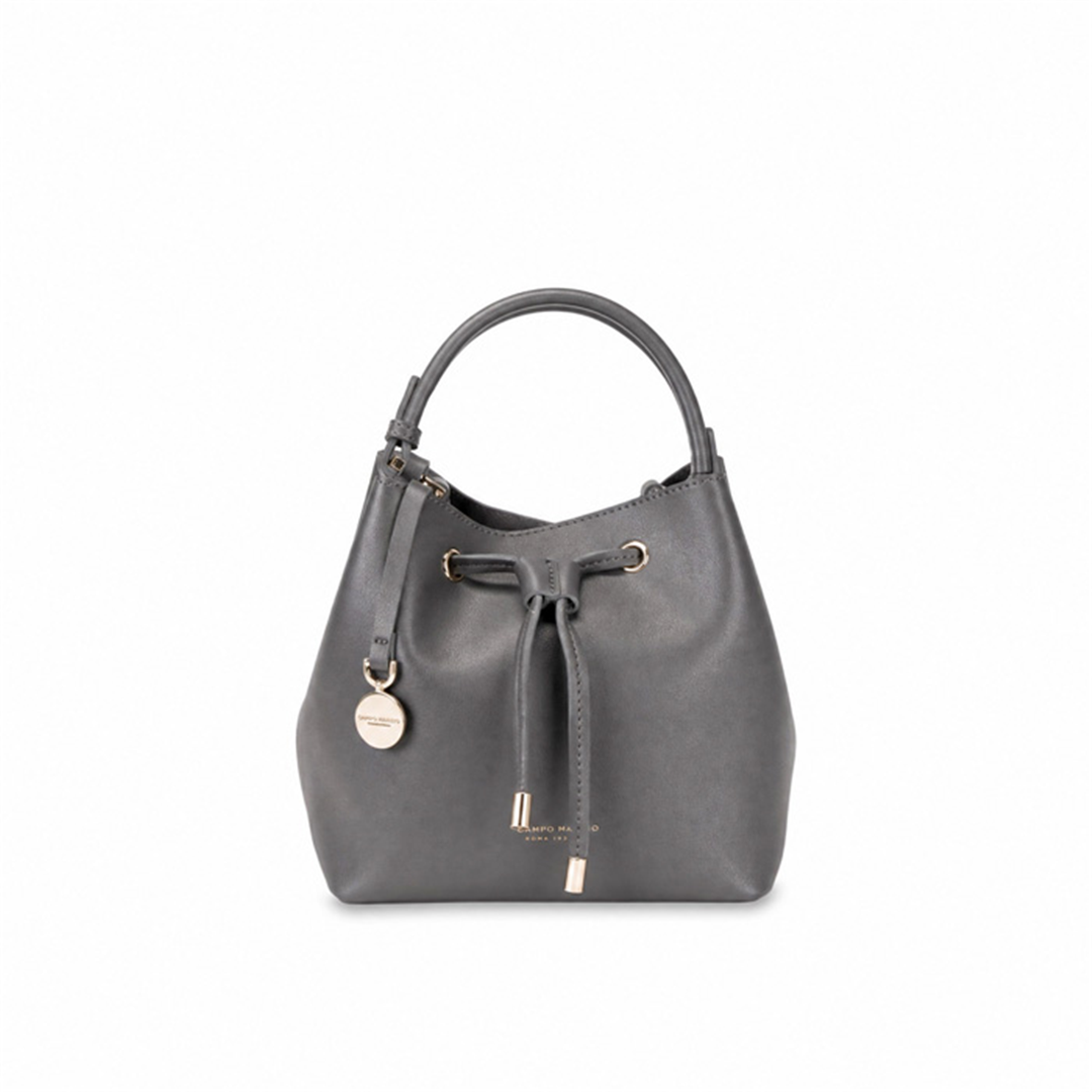 Borsa Secchiello Natalia Chic Metallic Black