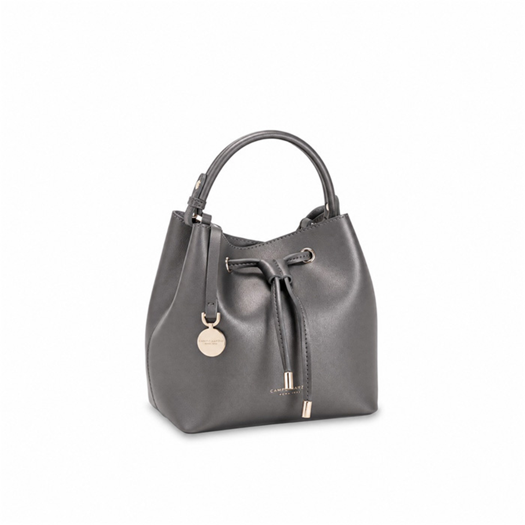 Borsa Secchiello Natalia Chic Metallic Black — immagine 2