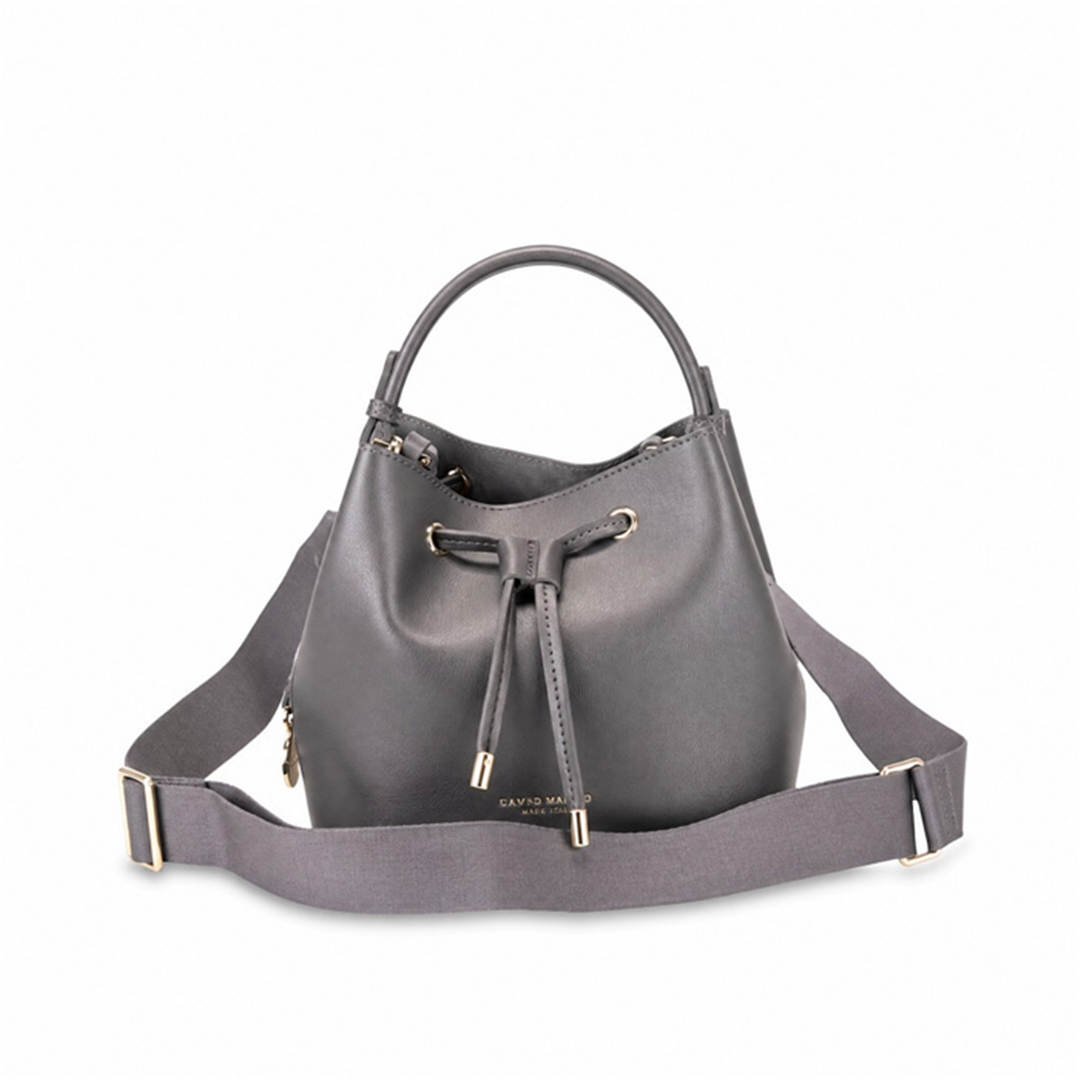 Borsa Secchiello Natalia Chic Metallic Black — immagine 3