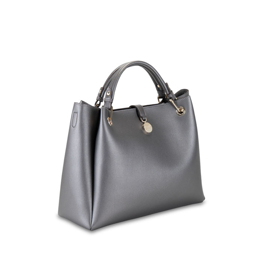 Borsa A Mano Louise Chic Handbag Metallic Black — immagine 2