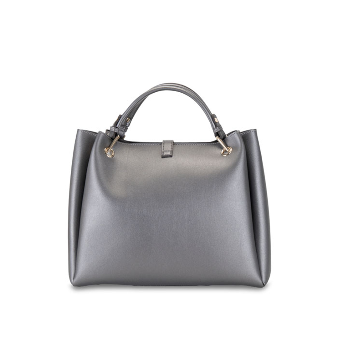 Borsa A Mano Louise Chic Handbag Metallic Black — immagine 3