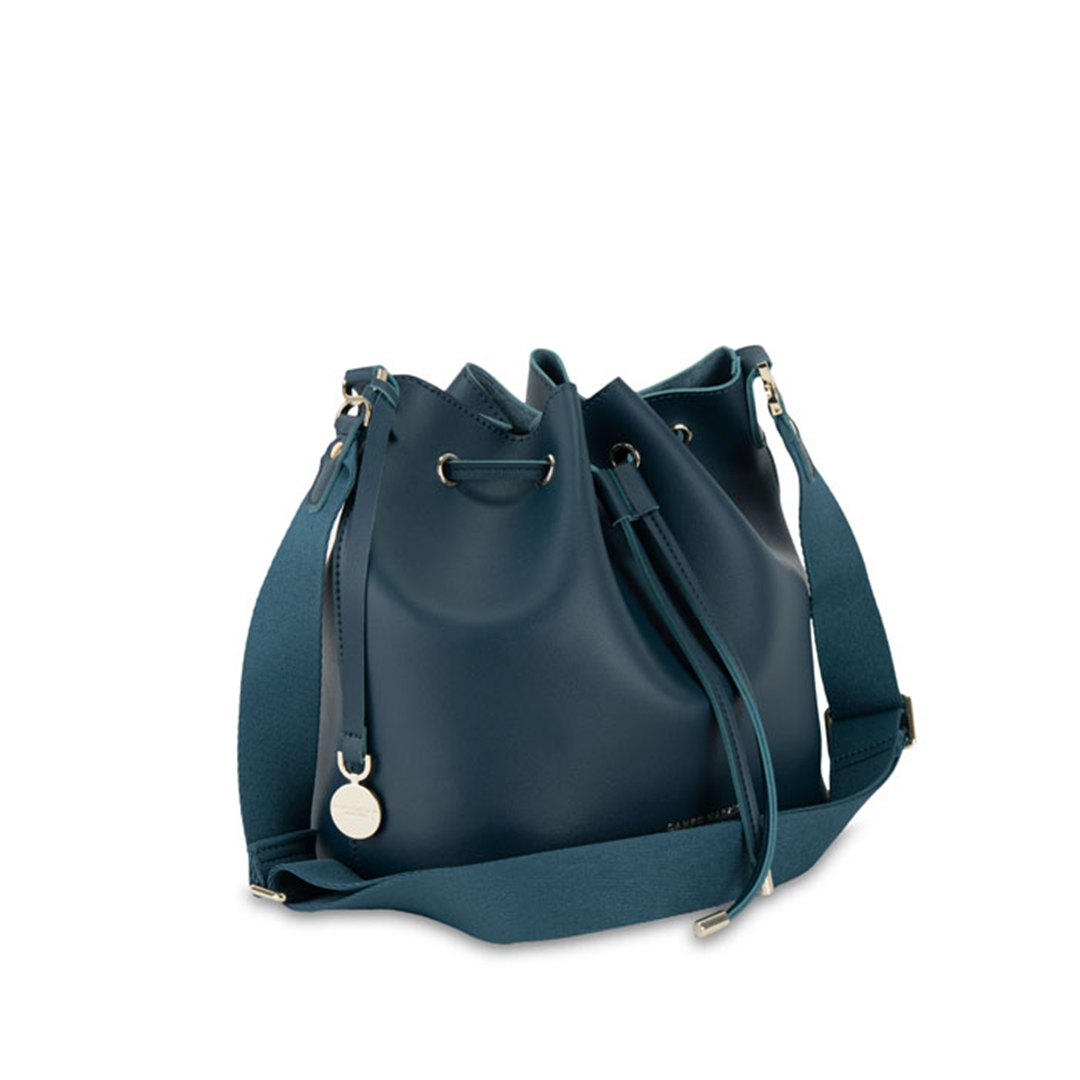 Borsa Secchiello June Chic Bucket Bag Petrol Green — immagine 2