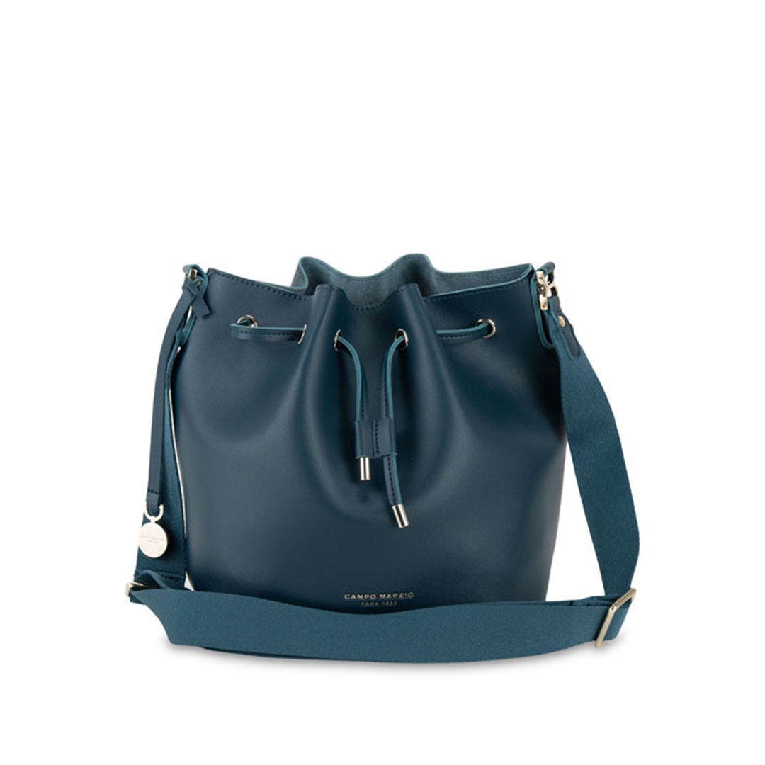 Borsa Secchiello June Chic Bucket Bag Petrol Green — immagine 3