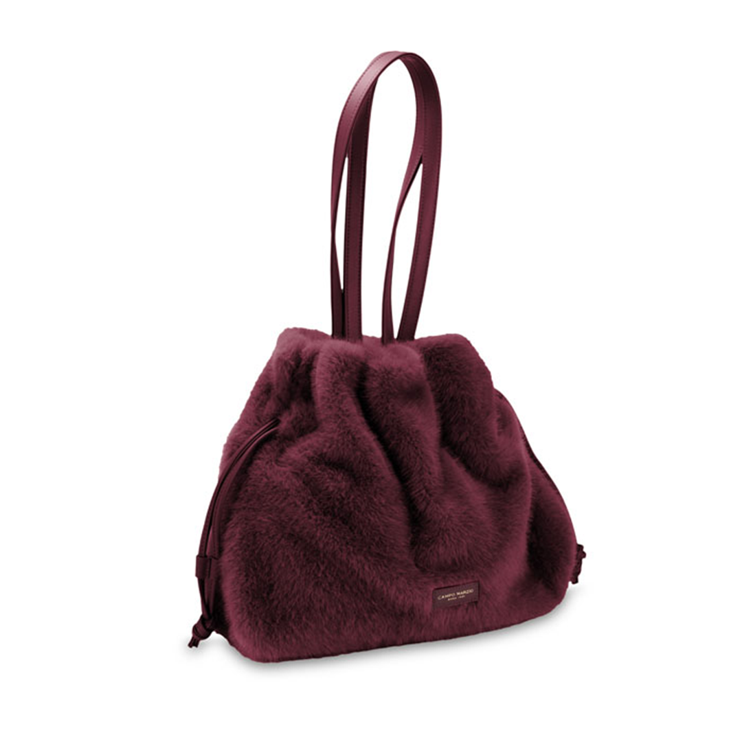 Borsa A Spalla Sugar Bag Burgundy — immagine 2