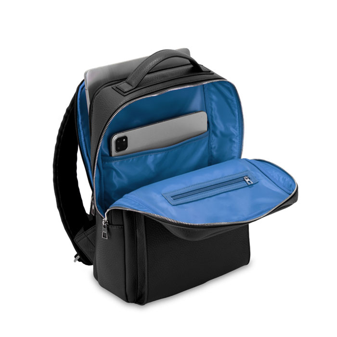 Zaino 13'' Doha Black - Lapis Blue — immagine 4