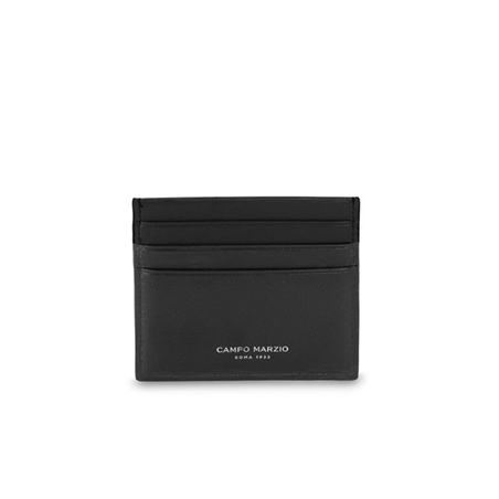 Porta Carte Pablo In Pelle Black