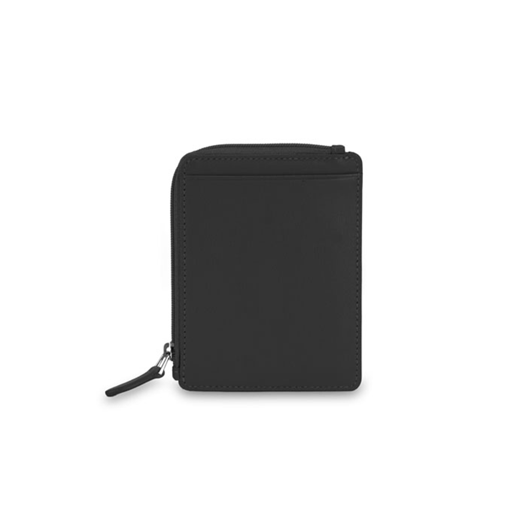 Portacarte Dan In Pelle Black — immagine 2