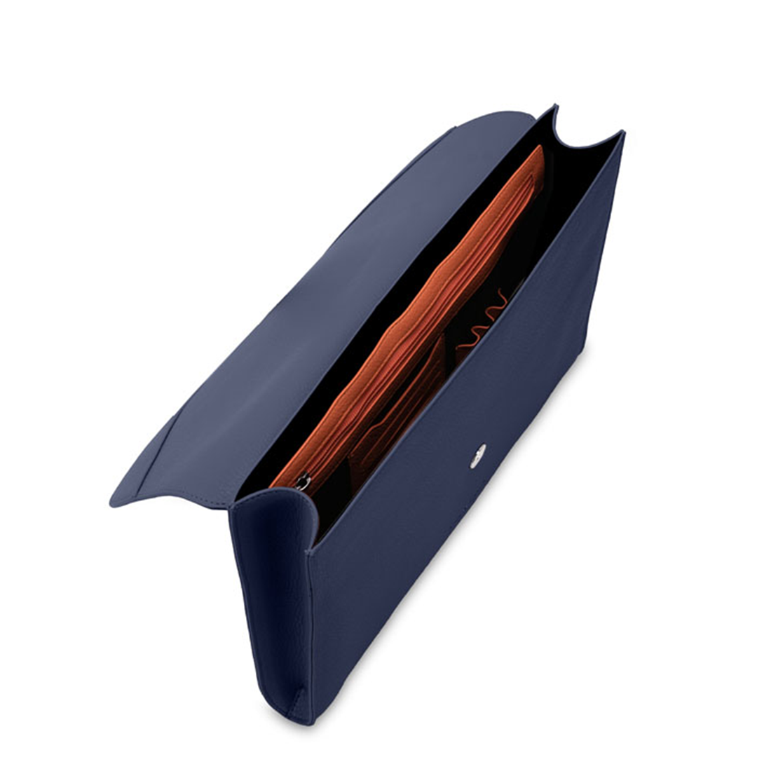 Portadocumenti A4 Alexander Ocean Blue - Orange — immagine 3