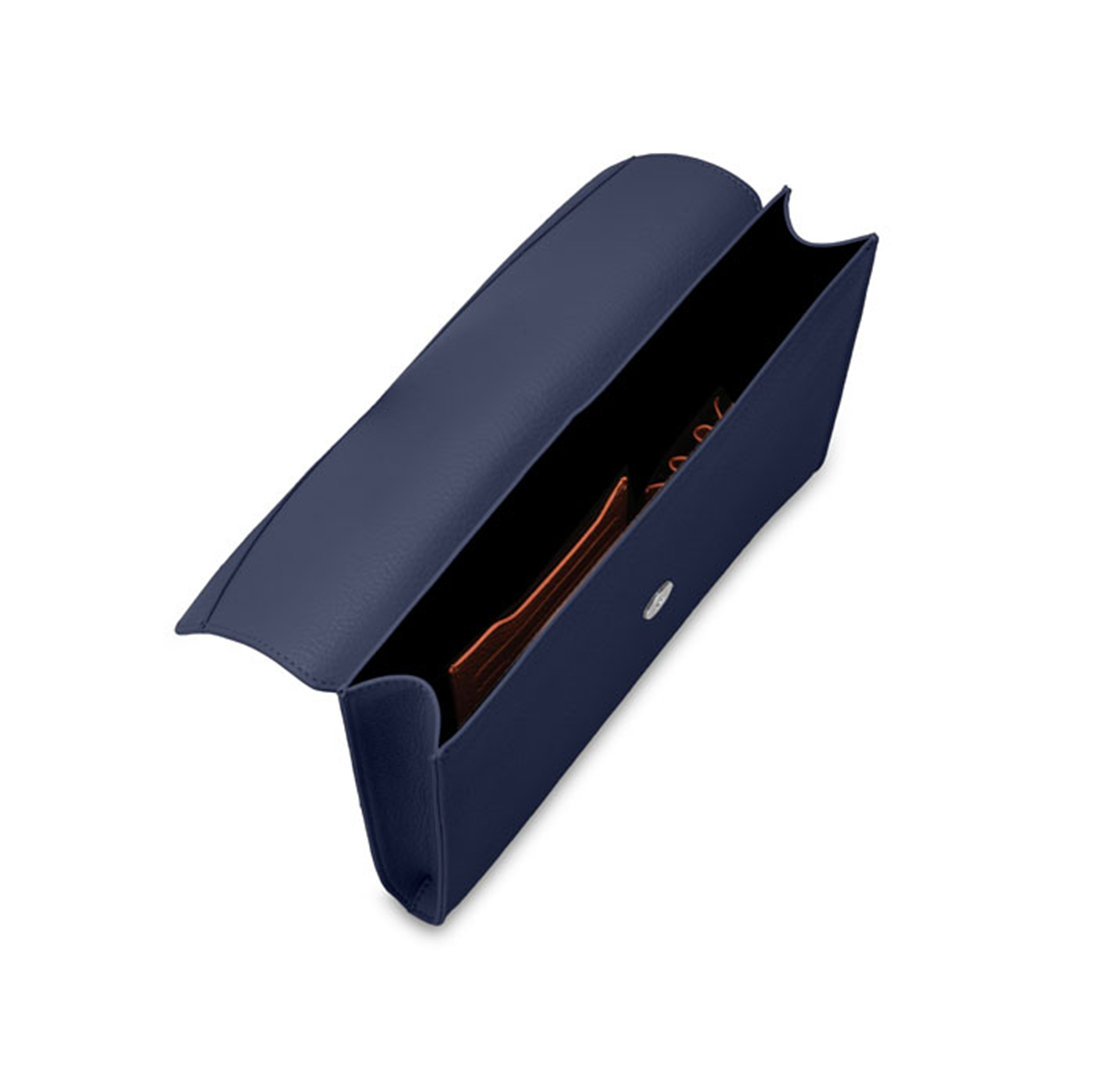 Portadocumenti Nikola Ocean Blue - Orange — immagine 3