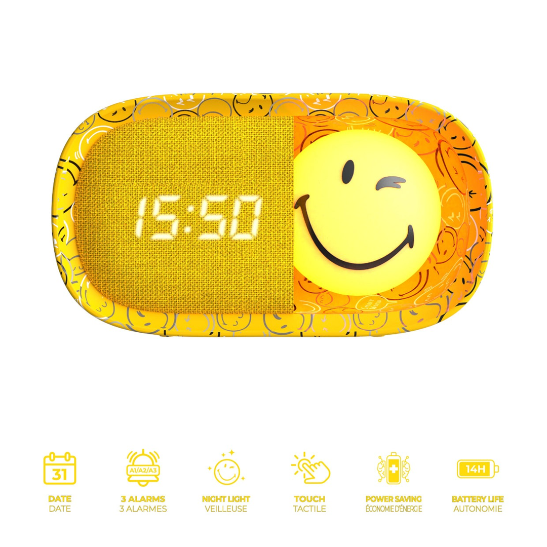 Dreamy Clock Smiley World Yellow — immagine 2