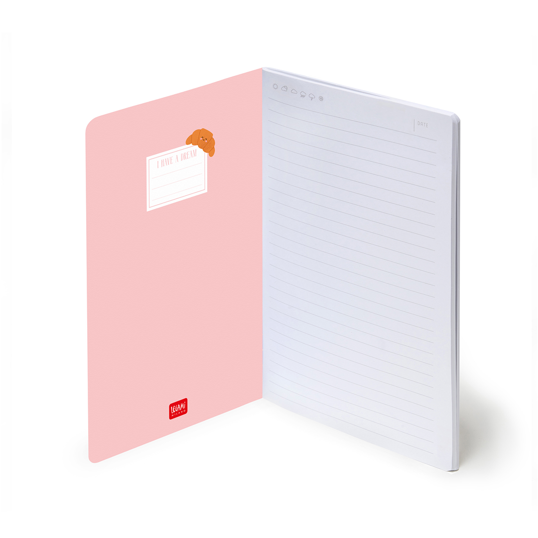 Notebook Medium Lined L14.2xh21cm  0108 — immagine 2