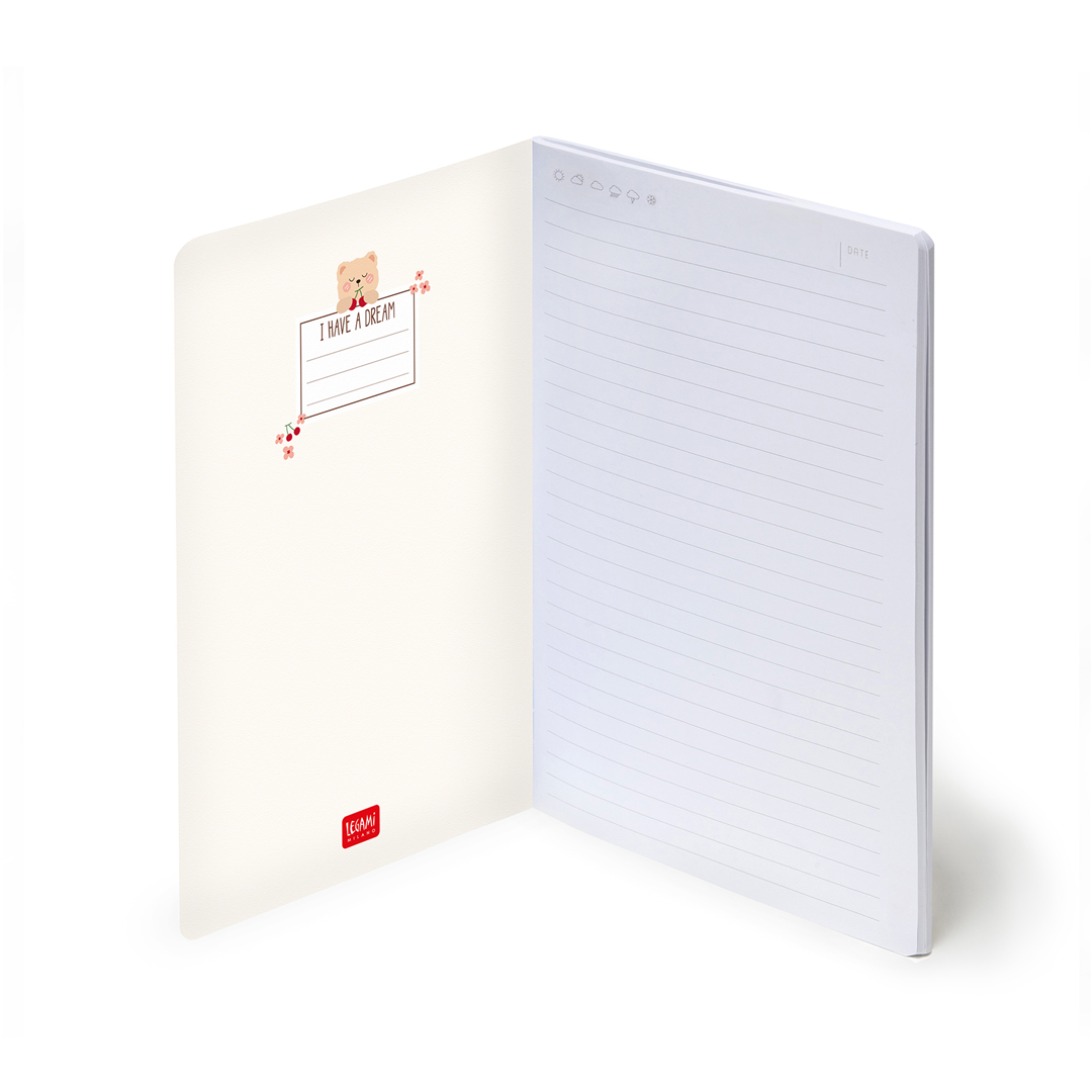 Notebook Medium Lined L14.2xh21cm  0110 — immagine 2