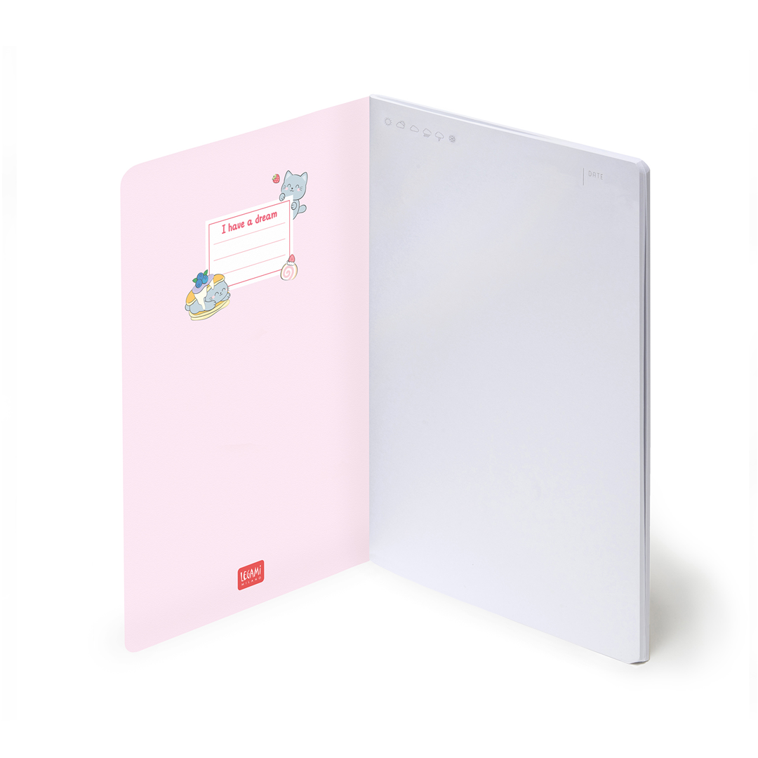 Notebook Medium Plain L14.2xh21cm  0115 — immagine 2