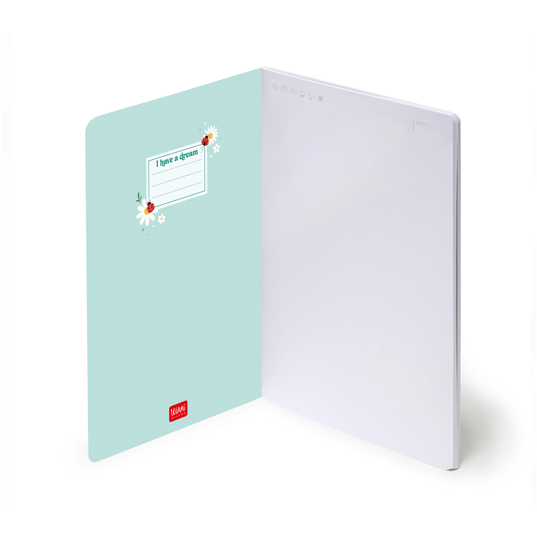 Notebook Medium Plain L14.2xh21cm  0117 — immagine 2