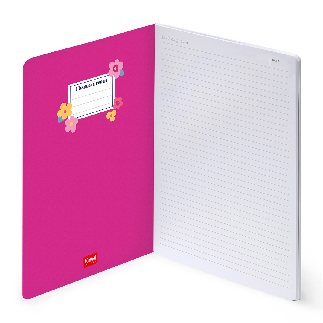 Notebook Large Lined L18.5xh24.8cm  0064 — immagine 2