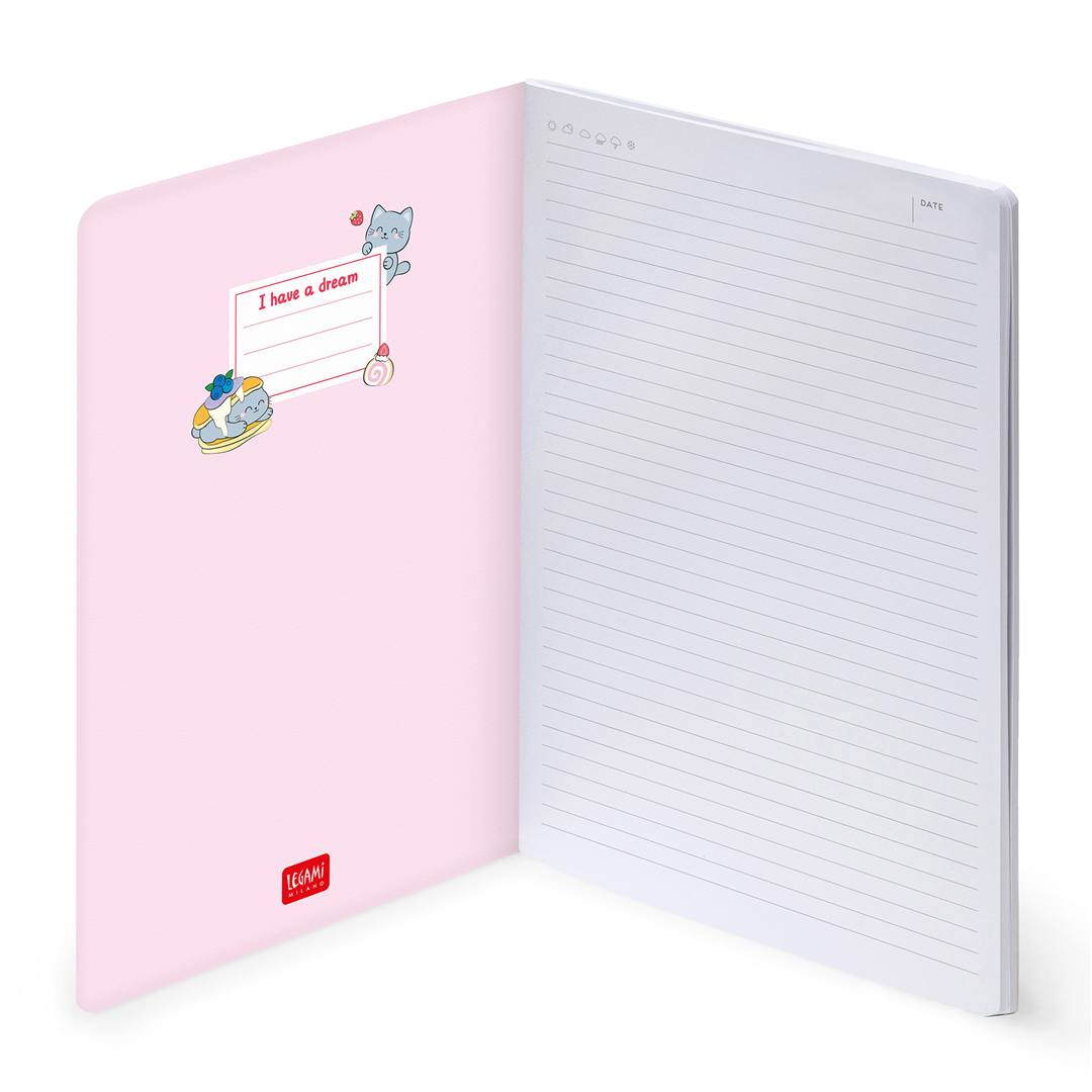 Notebook Large Lined L18.5xh24.8cm  0065 — immagine 2