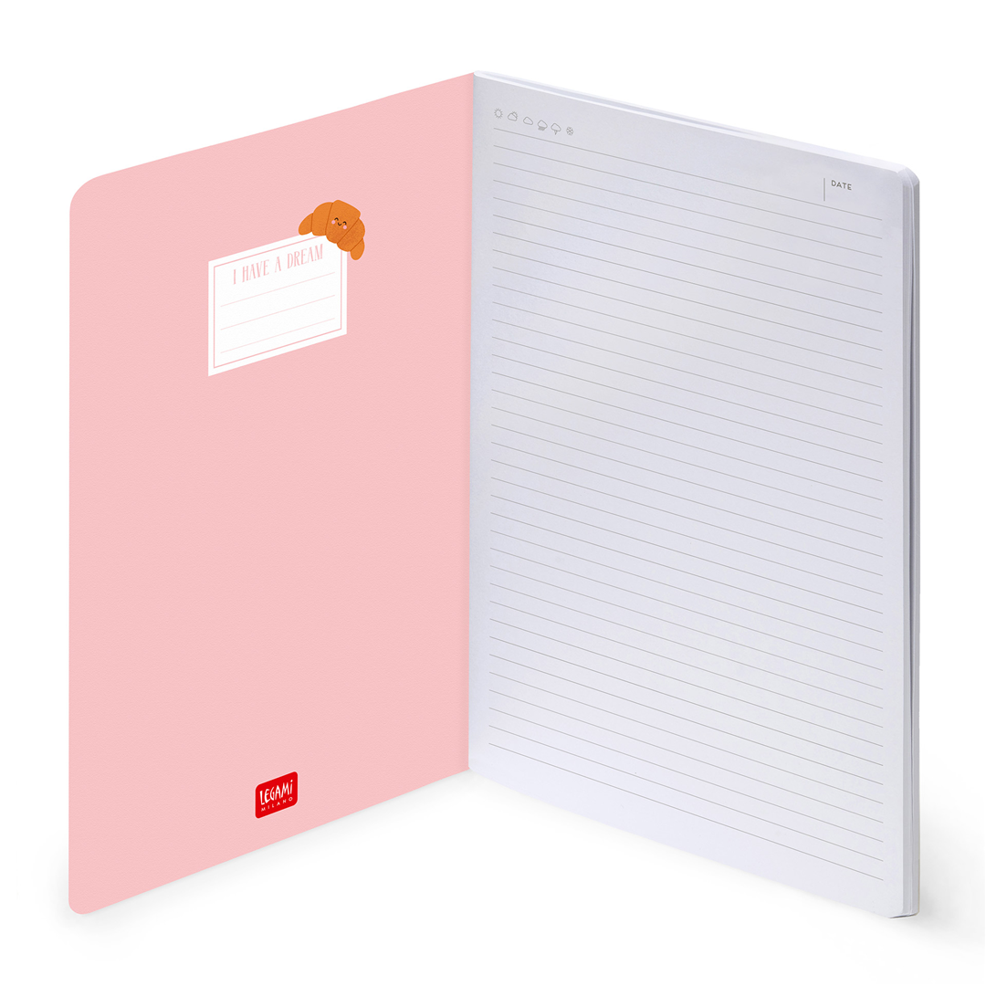 Notebook Large Lined L18.5xh24.8cm  0066 — immagine 2