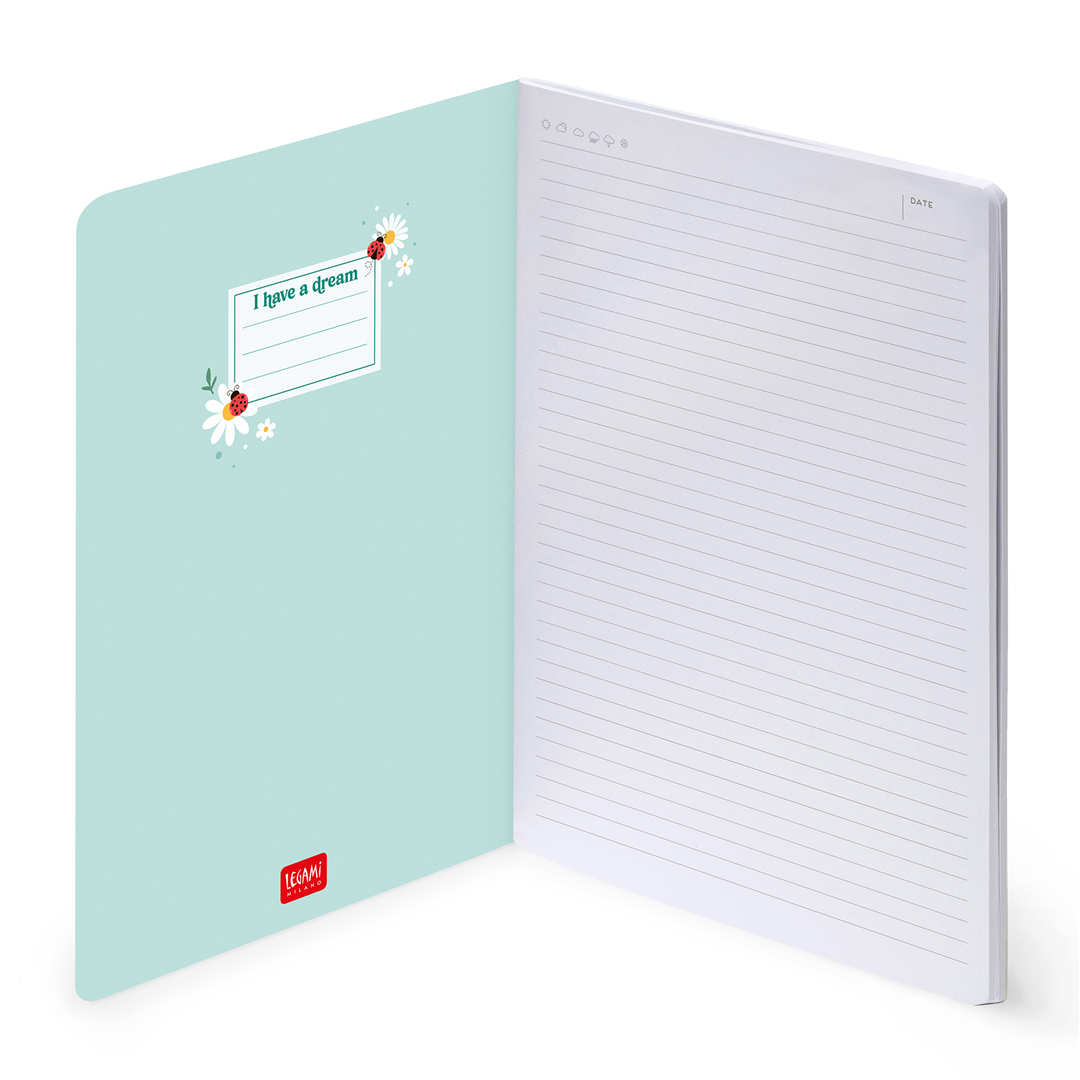 Notebook Large Lined L18.5xh24.8cm  0067 — immagine 2