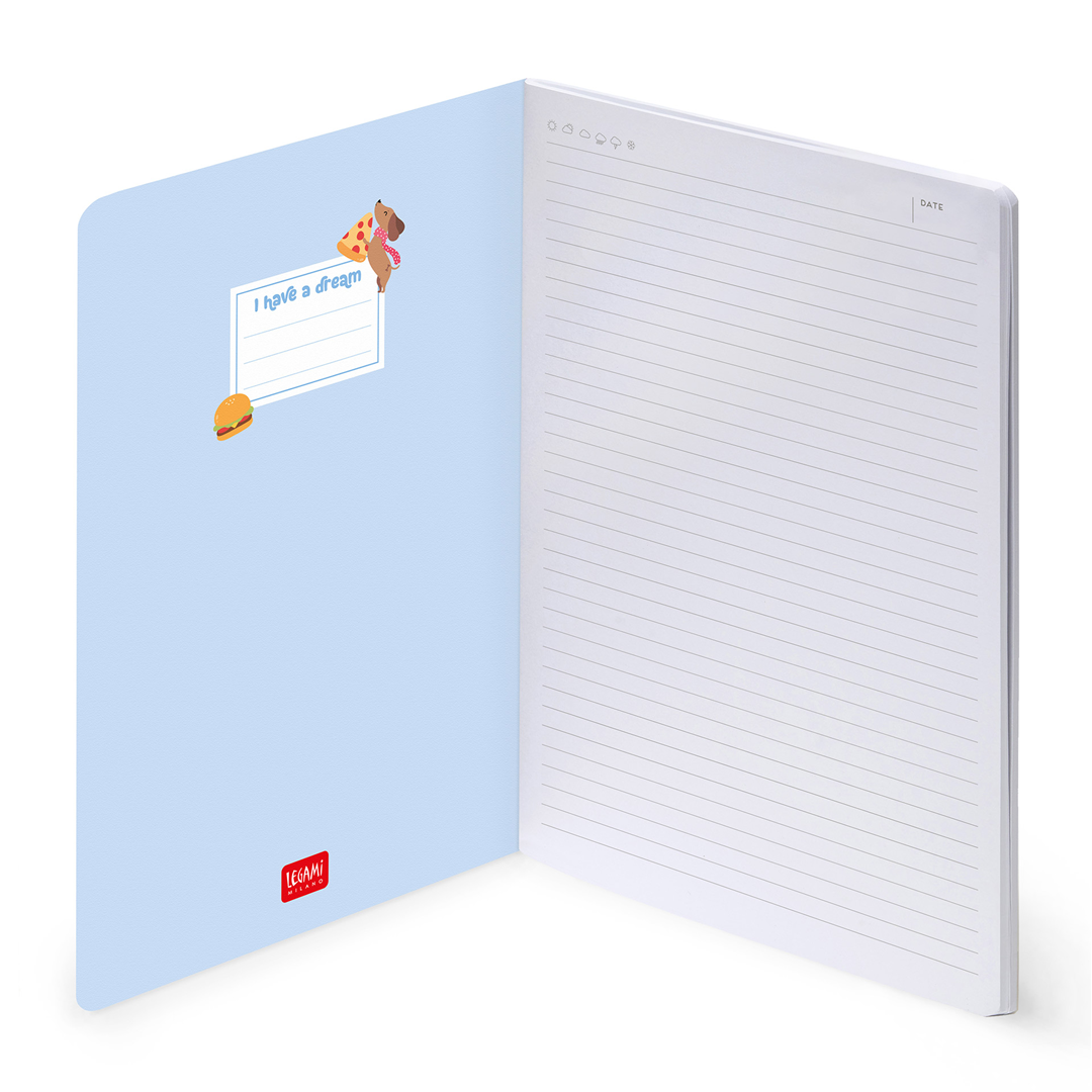Notebook Large Lined L18.5xh24.8cm  0069 — immagine 2