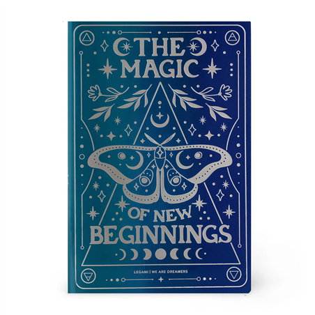 Notebook Medium Lined L14.2xh21cm  Moth Special Edition