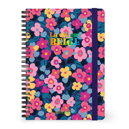 Large Spiral Notebook L15.5cm H21cm  0055