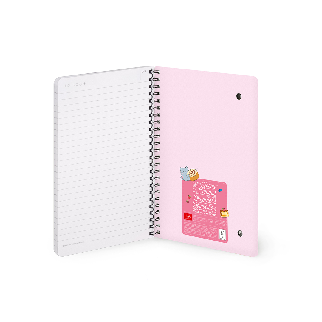 Large Spiral Notebook L15.5cm H21cm  0056 — immagine 3