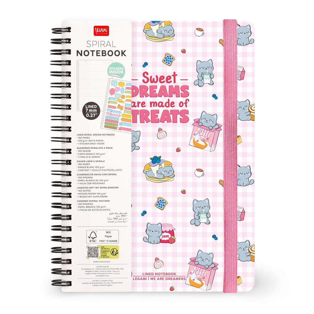 Large Spiral Notebook L15.5cm H21cm  0056 — immagine 6