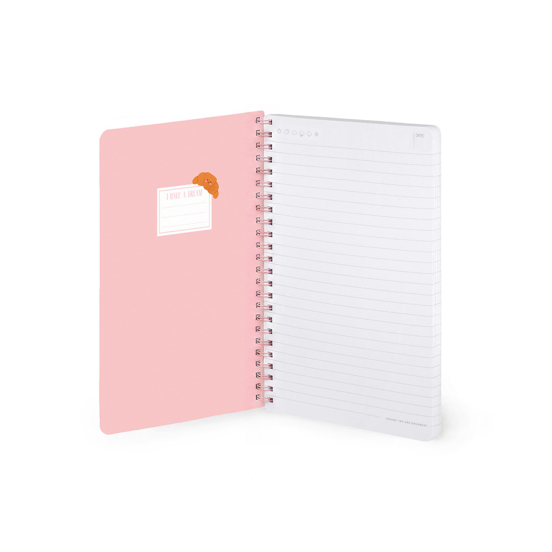 Large Spiral Notebook L15.5cm H21cm  0057 — immagine 2