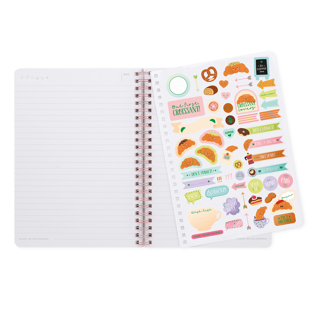 Large Spiral Notebook L15.5cm H21cm  0057 — immagine 5