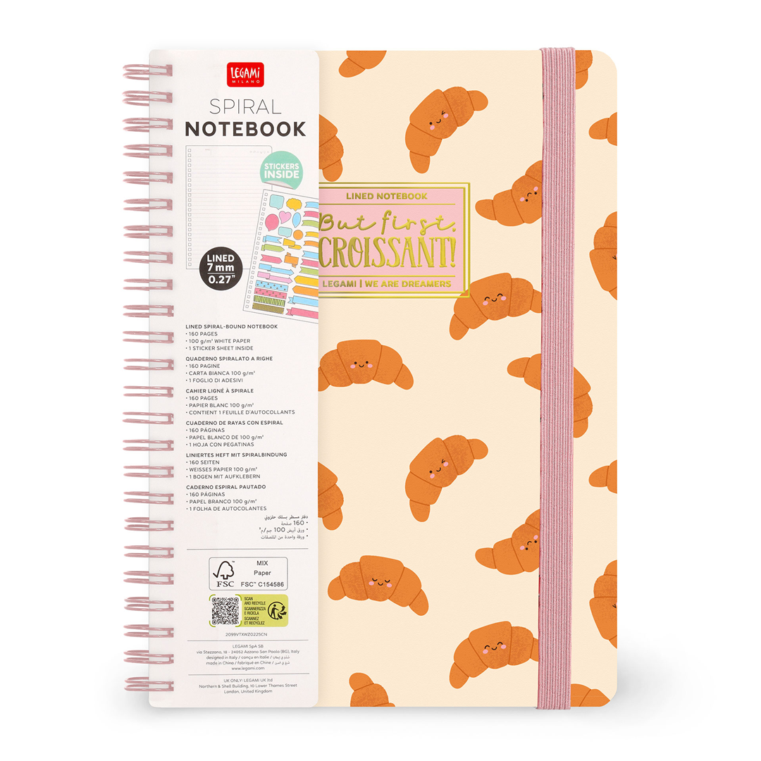 Large Spiral Notebook L15.5cm H21cm  0057 — immagine 6