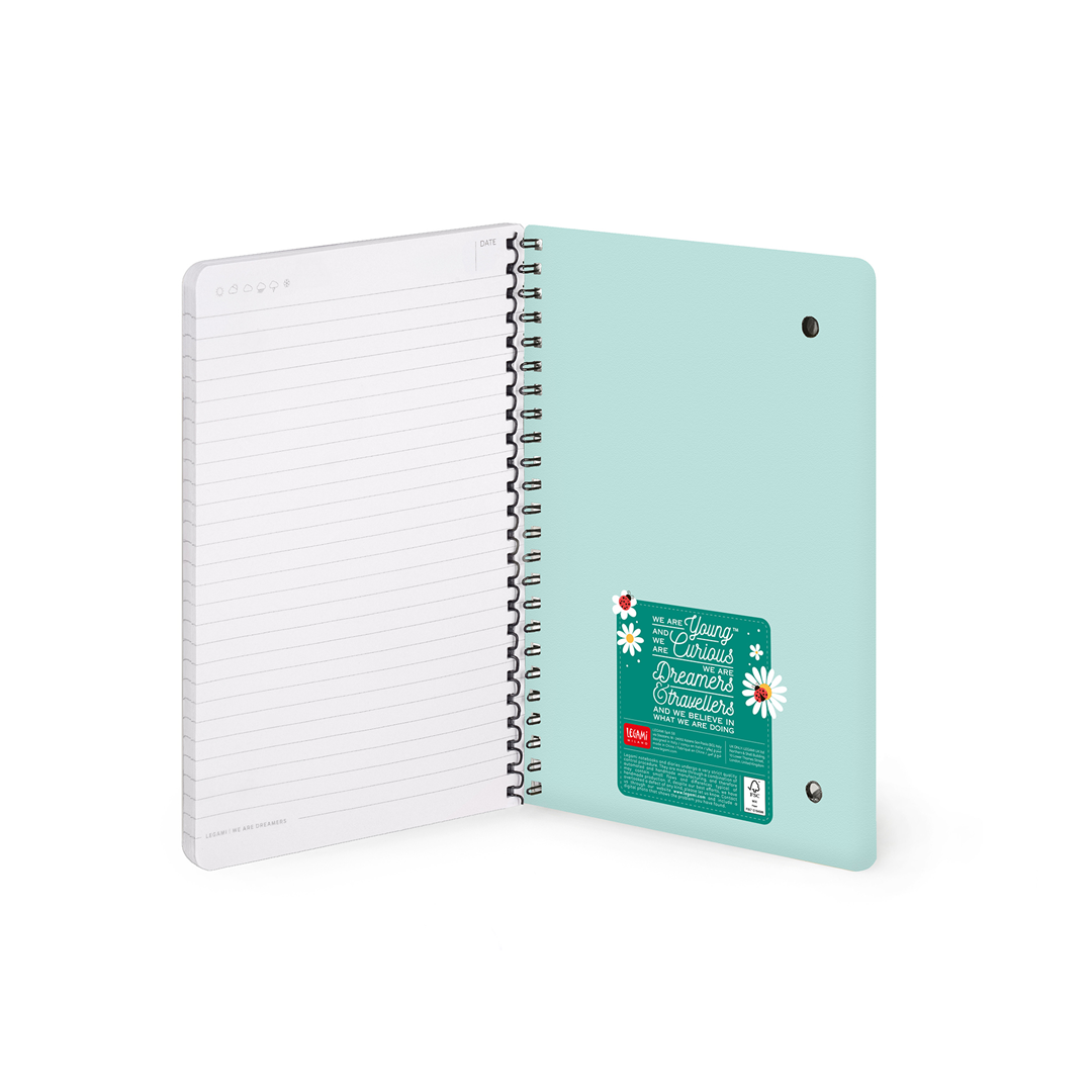 Large Spiral Notebook L15.5cm H21cm  0058 — immagine 3