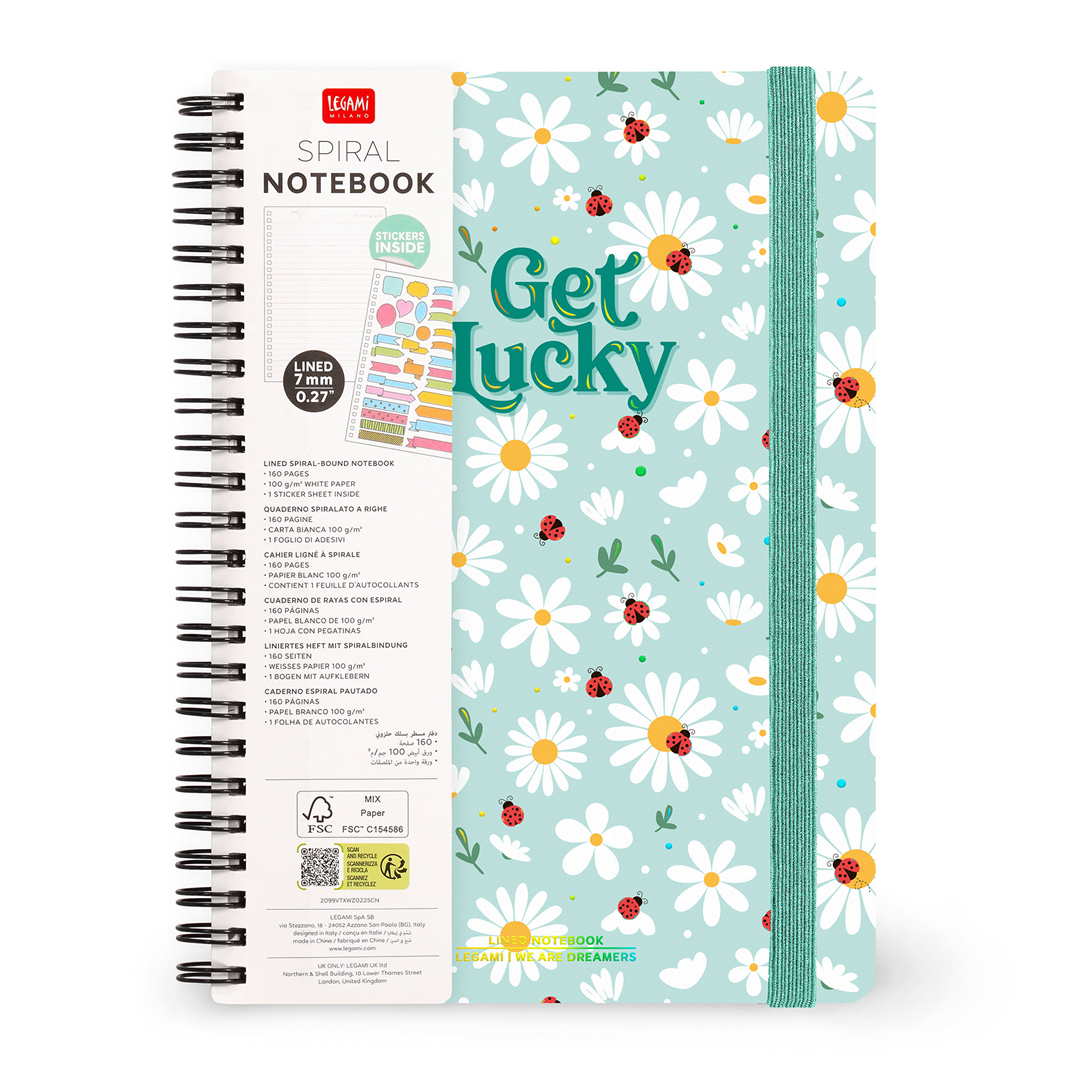 Large Spiral Notebook L15.5cm H21cm  0058 — immagine 6