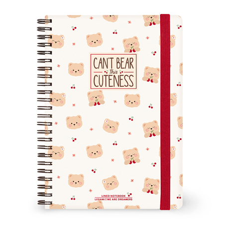 Large Spiral Notebook L15.5cm H21cm  0059