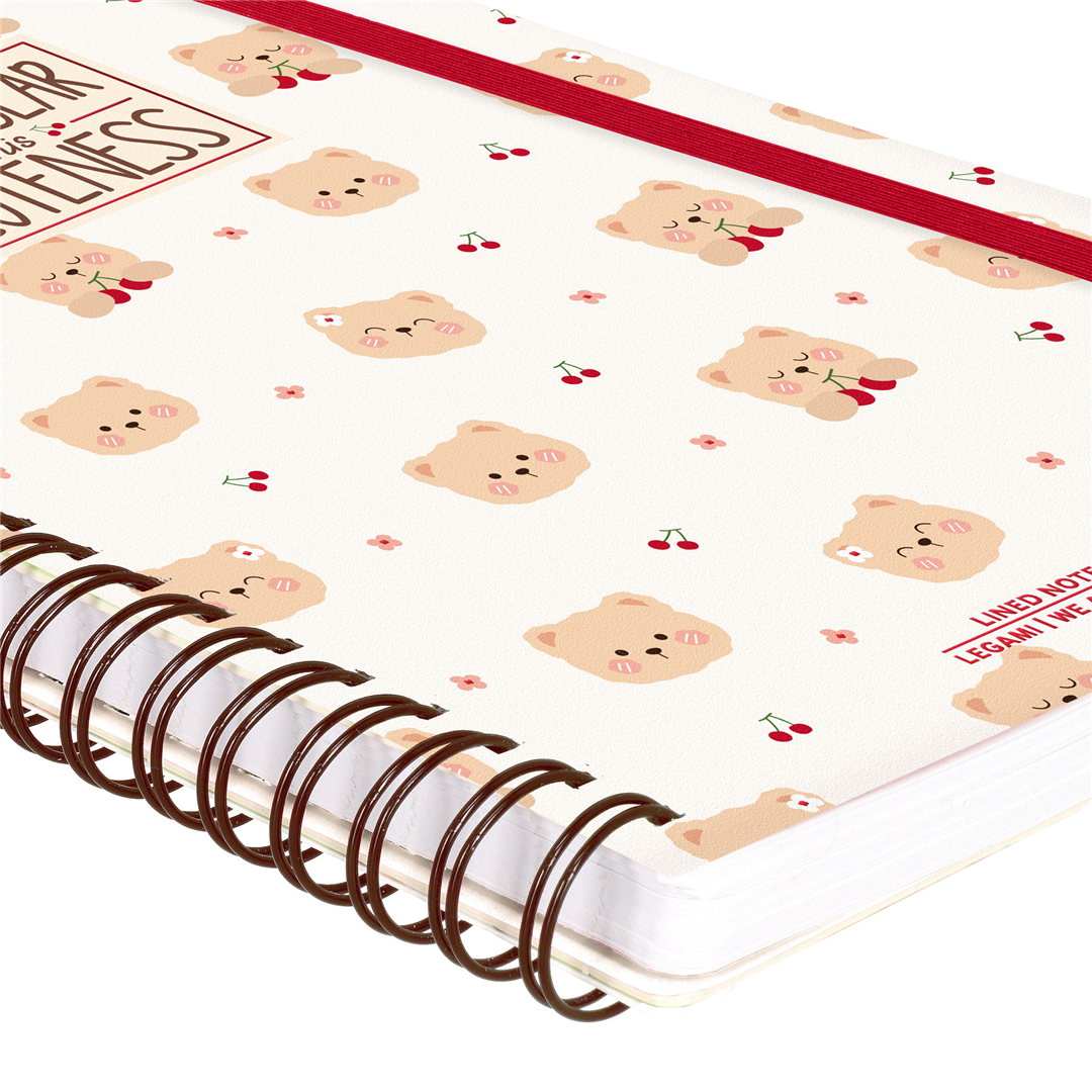 Large Spiral Notebook L15.5cm H21cm  0059 — immagine 4